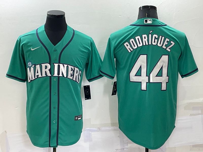 Men Seattle Mariners #44 Rodriguez Green Game Nike 2022 MLB Jersey->seattle mariners->MLB Jersey